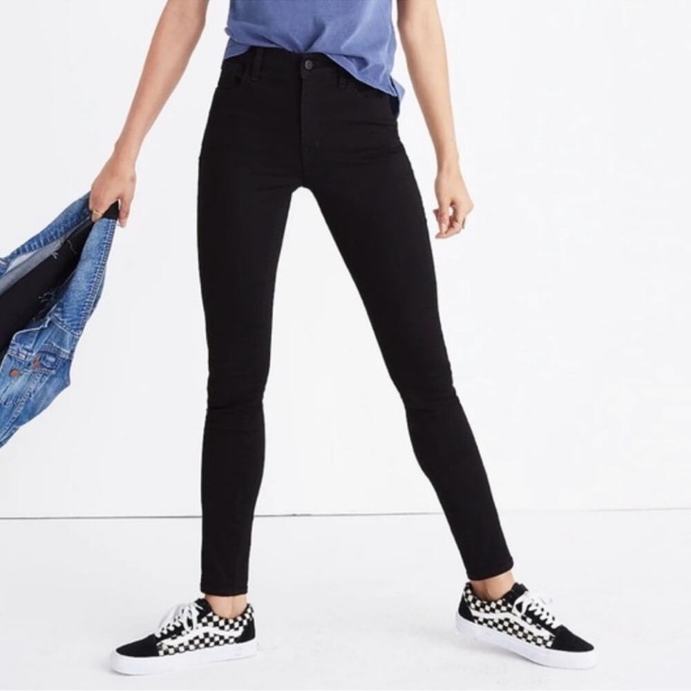 Madewell Roadtripper Jeans Skinny Black Size 26
